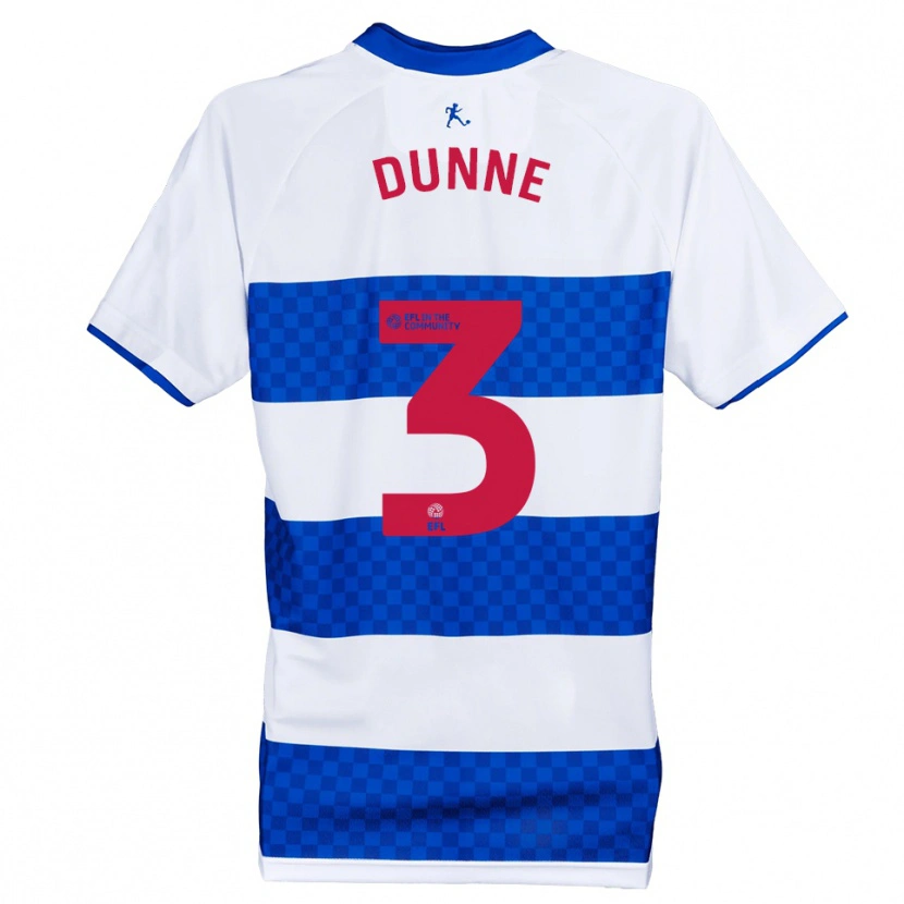 Danxen Herren Jimmy Dunne #3 Blau Weiß Heimtrikot Trikot 2025/26 T-Shirt