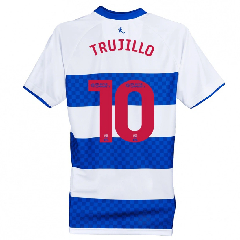 Danxen Herren Ashley Trujillo #10 Blau Weiß Heimtrikot Trikot 2025/26 T-Shirt