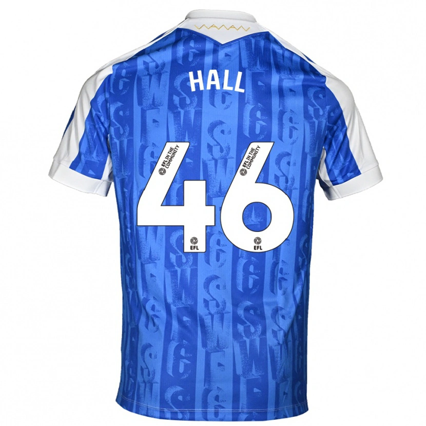 Danxen Herren Jack Hall #46 Blau Weiß Heimtrikot Trikot 2025/26 T-Shirt
