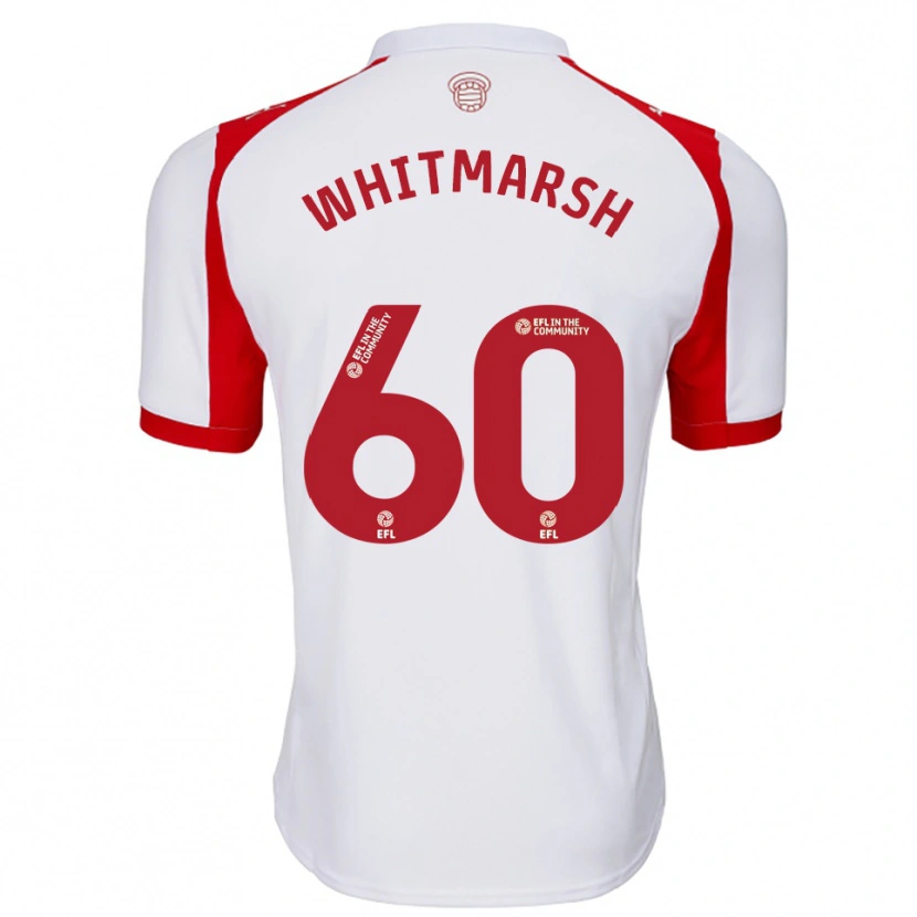 Danxen Herren Joe O'brien-Whitmarsh #60 Weiß Rot Heimtrikot Trikot 2025/26 T-Shirt