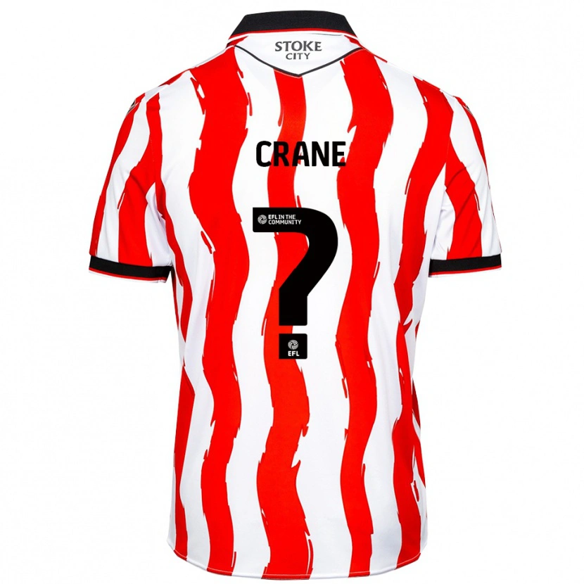 Danxen Herren Harry Crane #0 Weiß Rot Heimtrikot Trikot 2025/26 T-Shirt