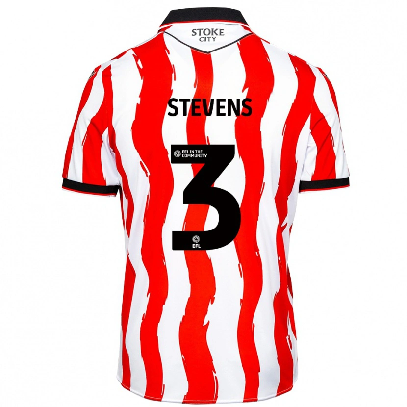 Danxen Herren Enda Stevens #3 Weiß Rot Heimtrikot Trikot 2025/26 T-Shirt