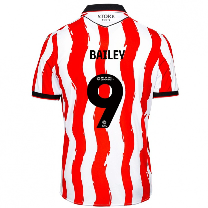 Danxen Herren Lewis Bailey #9 Weiß Rot Heimtrikot Trikot 2025/26 T-Shirt