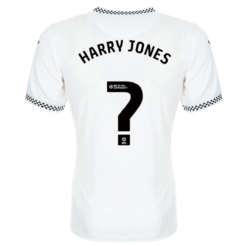 Danxen Herren Harry Jones #0 Weiß Orange Heimtrikot Trikot 2025/26 T-Shirt