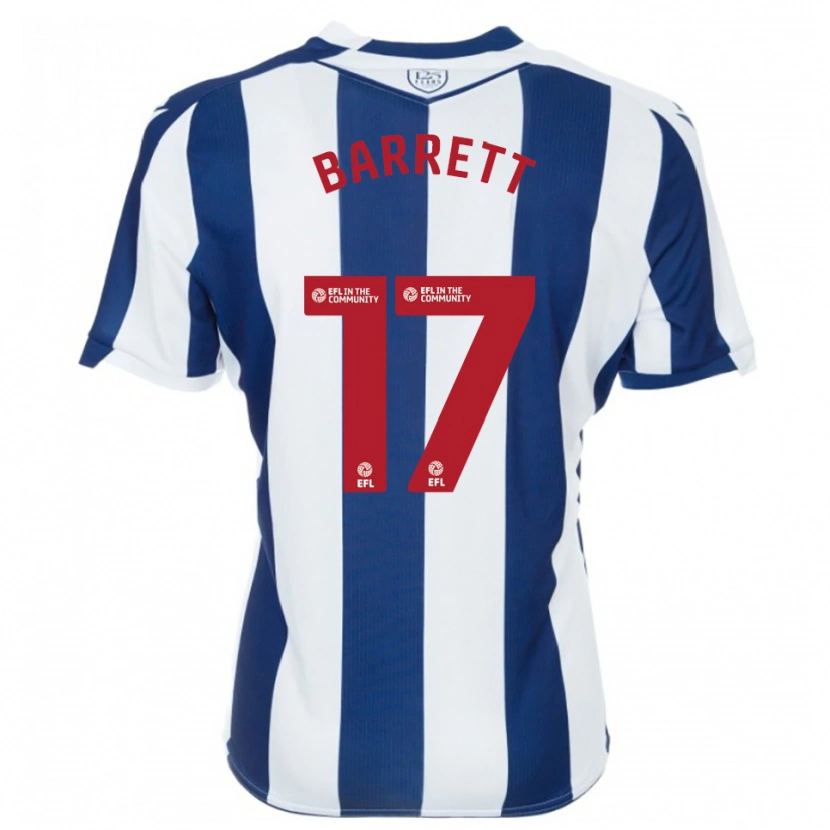 Danxen Herren Josh Barrett #17 Marine Weiß Heimtrikot Trikot 2025/26 T-Shirt