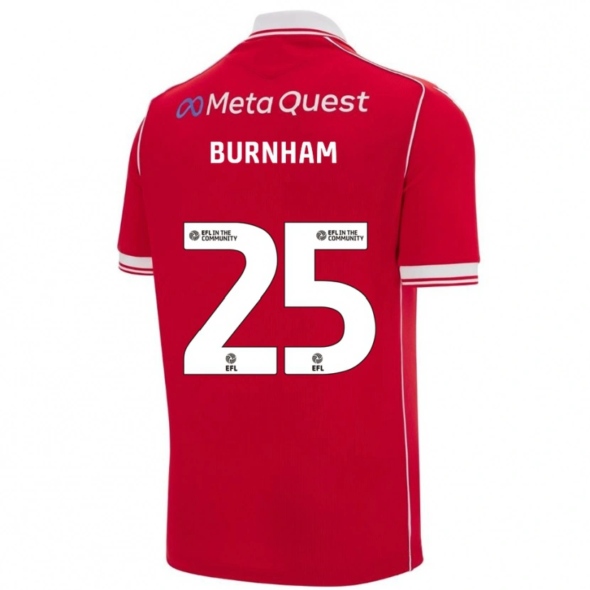 Danxen Herren Emma Burnham #25 Rot Weiß Heimtrikot Trikot 2025/26 T-Shirt
