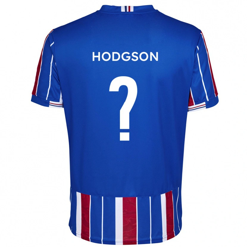 Danxen Herren Jamie Hodgson #0 Blau Rot Weiß Heimtrikot Trikot 2025/26 T-Shirt
