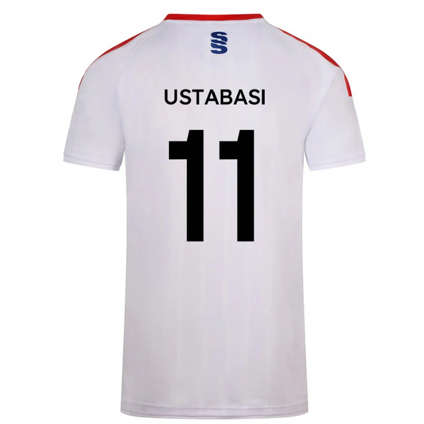 Danxen Herren Jonathan Ustabasi #11 Weiß Marine Heimtrikot Trikot 2025/26 T-Shirt