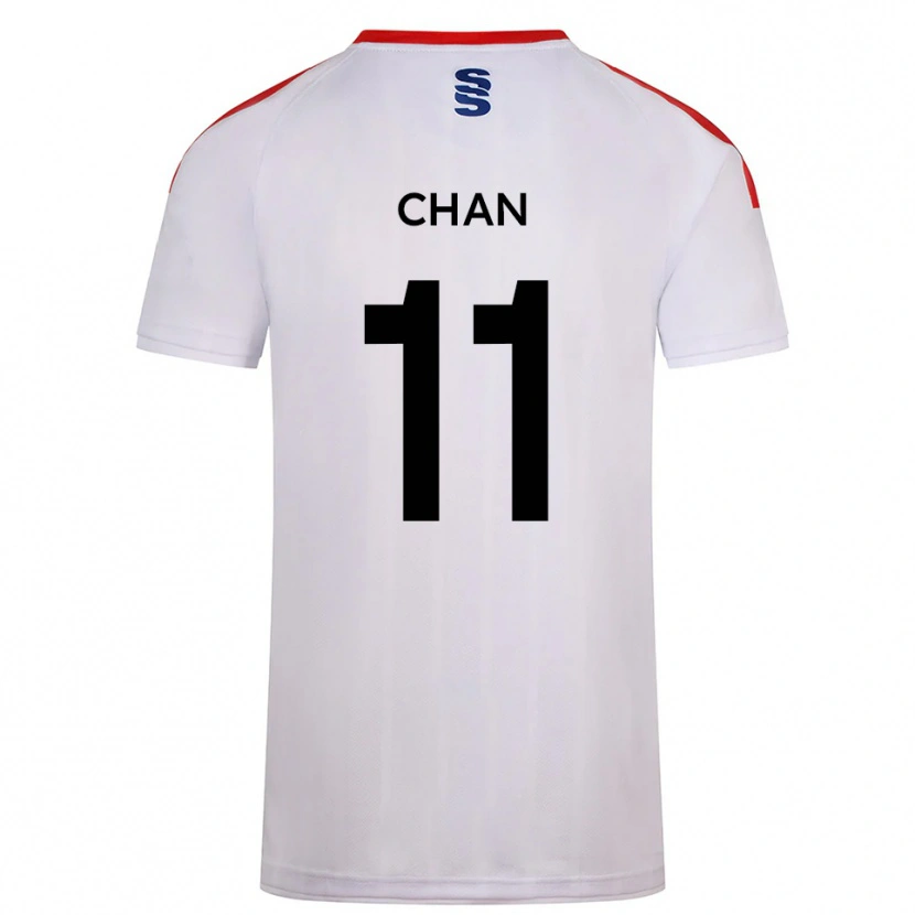 Danxen Herren Karri Chan #11 Weiß Marine Heimtrikot Trikot 2025/26 T-Shirt