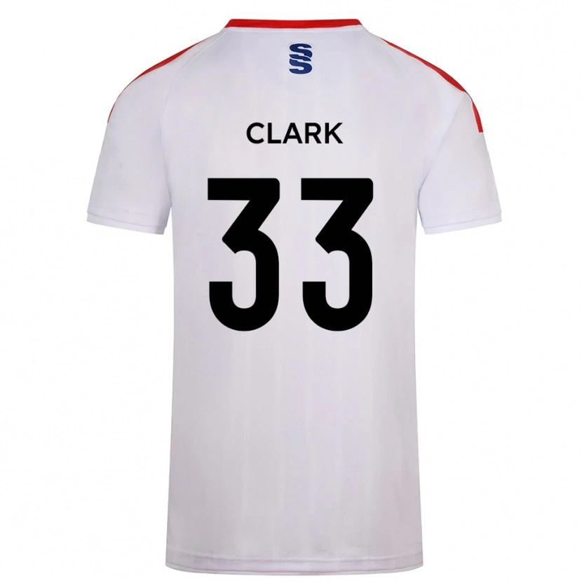 Danxen Herren Charlie Clark #33 Weiß Marine Heimtrikot Trikot 2025/26 T-Shirt