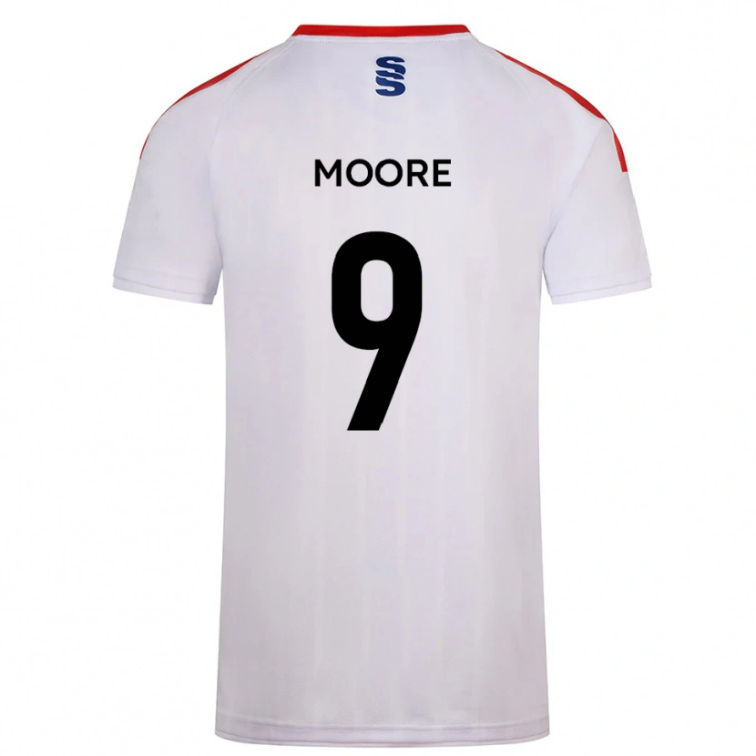 Danxen Herren Lois Moore #9 Weiß Marine Heimtrikot Trikot 2025/26 T-Shirt