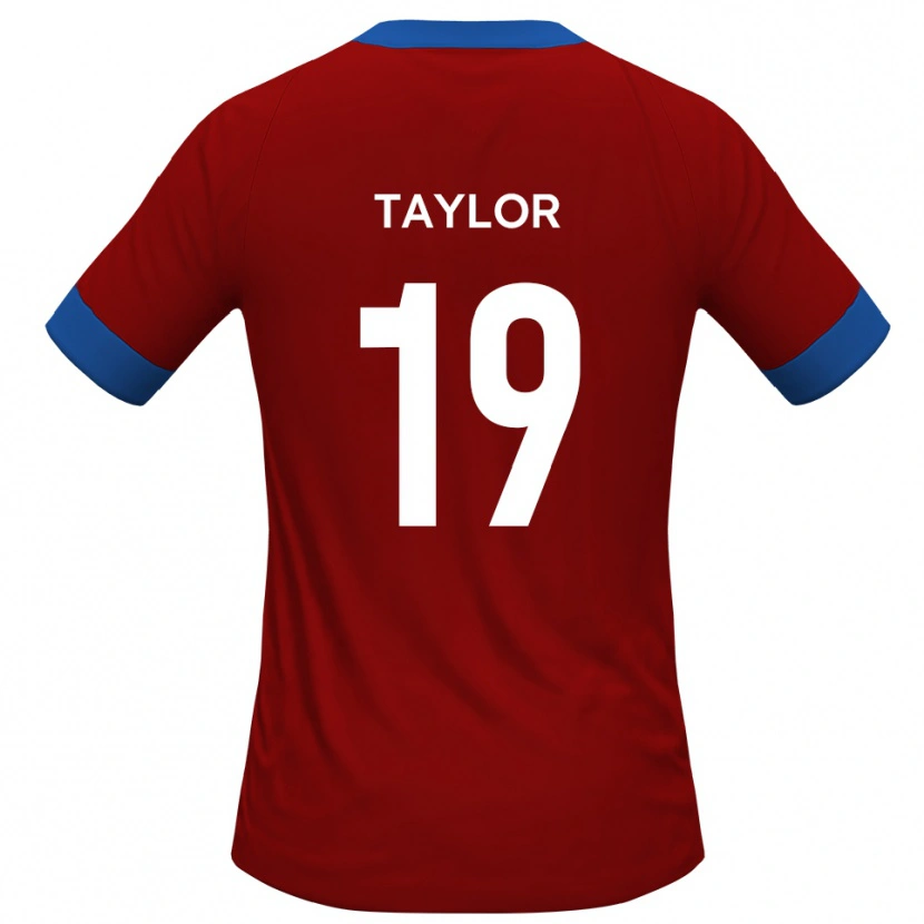 Danxen Herren Archy Taylor #19 Rot Blau Heimtrikot Trikot 2025/26 T-Shirt