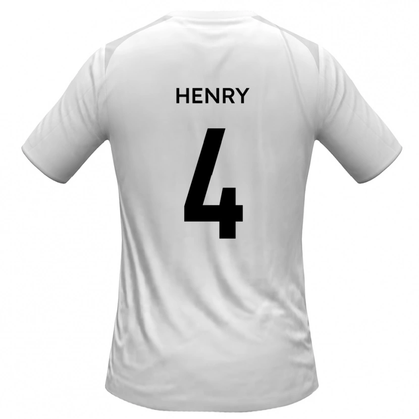 Danxen Herren Aaron Henry #4 Weiß Grau Heimtrikot Trikot 2025/26 T-Shirt