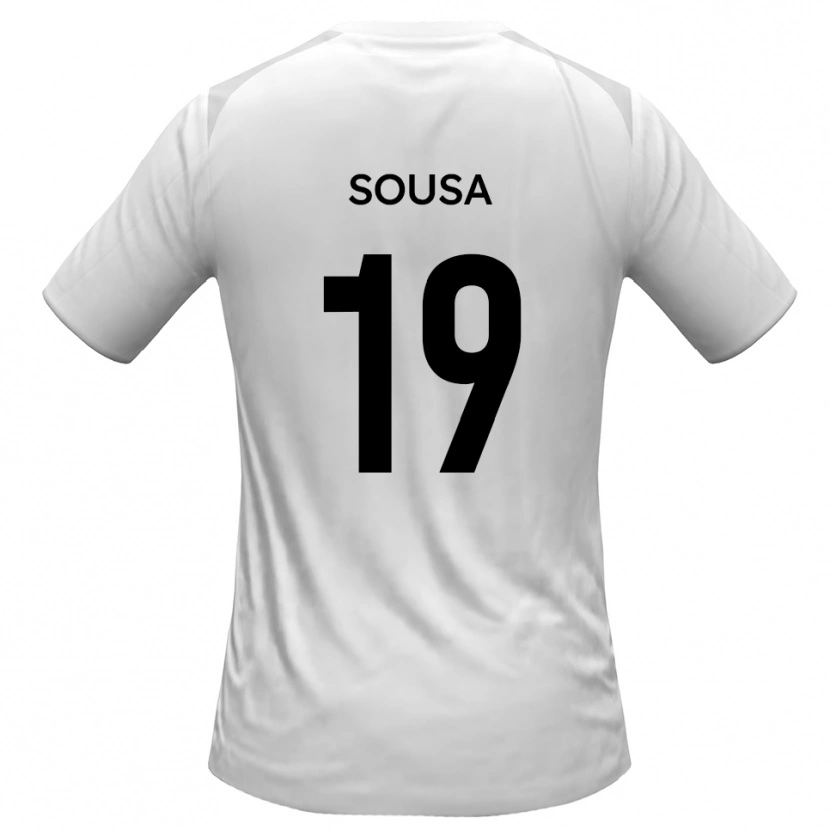 Danxen Herren Érico Sousa #19 Weiß Grau Heimtrikot Trikot 2025/26 T-Shirt