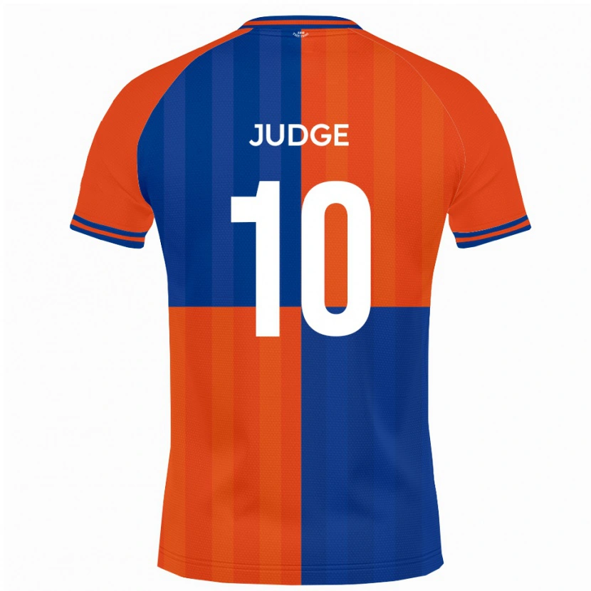 Danxen Herren Alan Judge #10 Orange Königsblau Heimtrikot Trikot 2025/26 T-Shirt