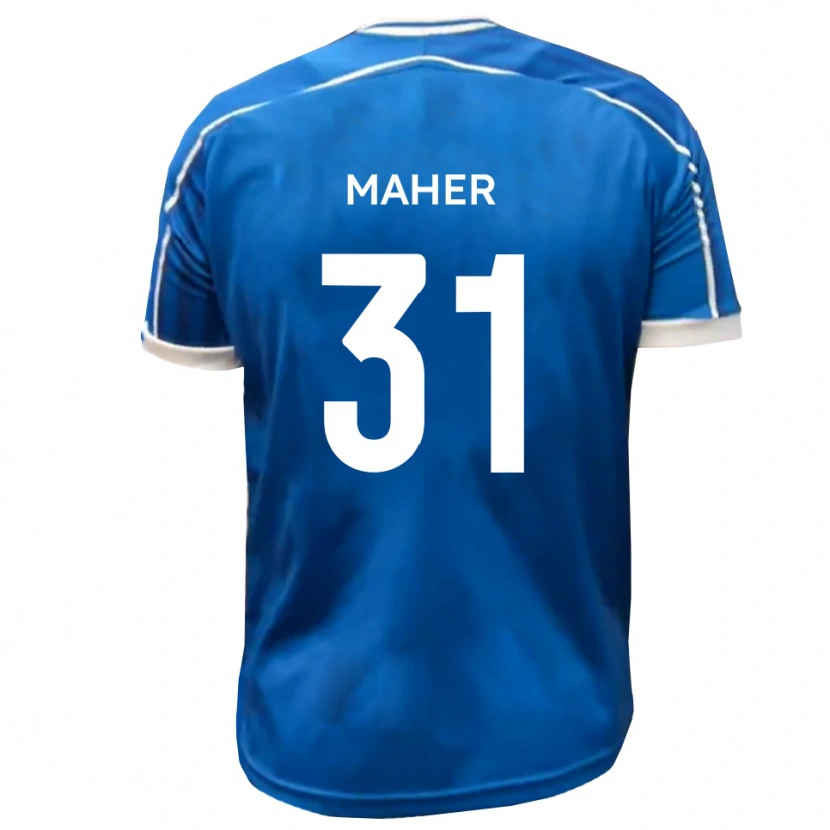 Danxen Herren Niall Maher #31 Blau Weiß Heimtrikot Trikot 2025/26 T-Shirt
