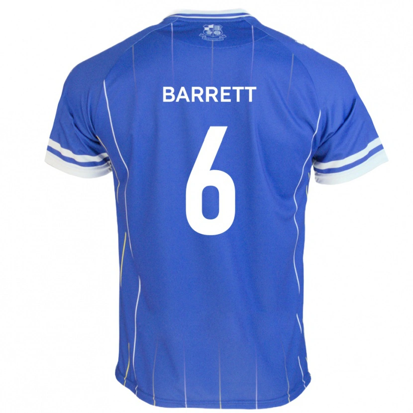 Danxen Herren Mason Barrett #6 Königsblau Heimtrikot Trikot 2025/26 T-Shirt