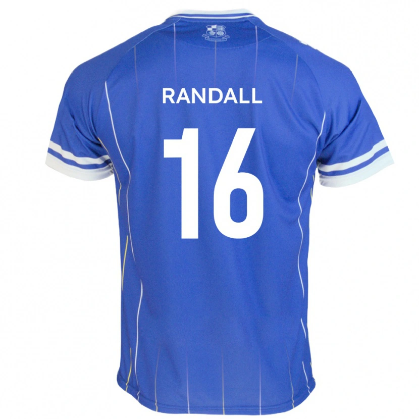 Danxen Herren Will Randall #16 Königsblau Heimtrikot Trikot 2025/26 T-Shirt
