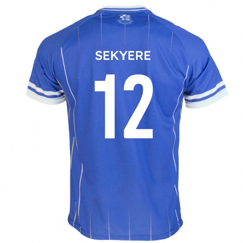 Danxen Herren Jeffrey Sekyere #12 Königsblau Heimtrikot Trikot 2025/26 T-Shirt