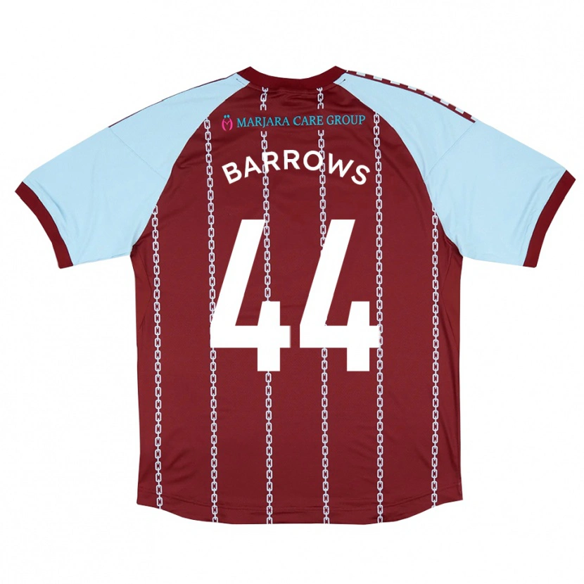 Danxen Herren Ross Barrows #44 Himmelblau Rostrot Heimtrikot Trikot 2025/26 T-Shirt