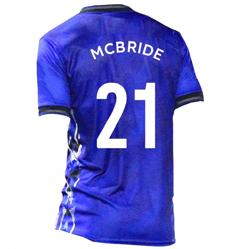 Danxen Herren Connor Mcbride #21 Blau Weiß Heimtrikot Trikot 2025/26 T-Shirt