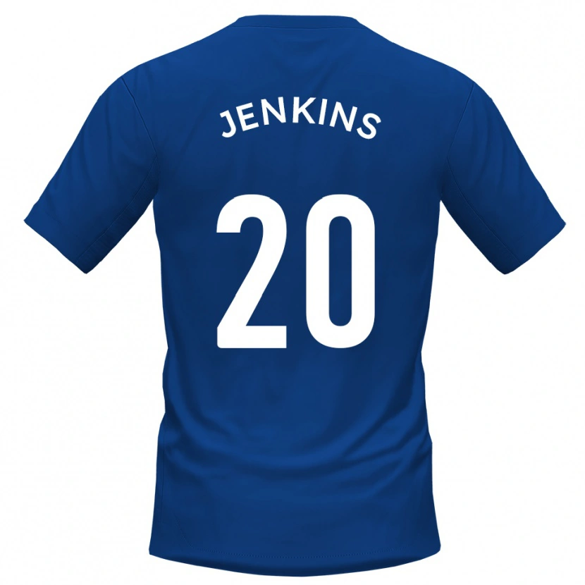 Danxen Herren Jack Jenkins #20 Blau Weiß Heimtrikot Trikot 2025/26 T-Shirt