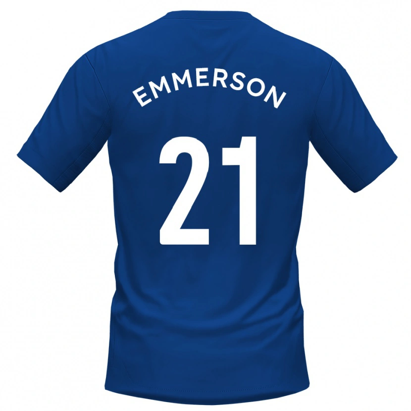 Danxen Herren Zak Emmerson #21 Blau Weiß Heimtrikot Trikot 2025/26 T-Shirt