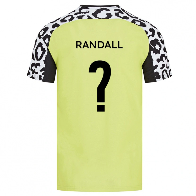 Danxen Herren Estelle Randall #0 Fluoreszierendes Gelb Heimtrikot Trikot 2025/26 T-Shirt