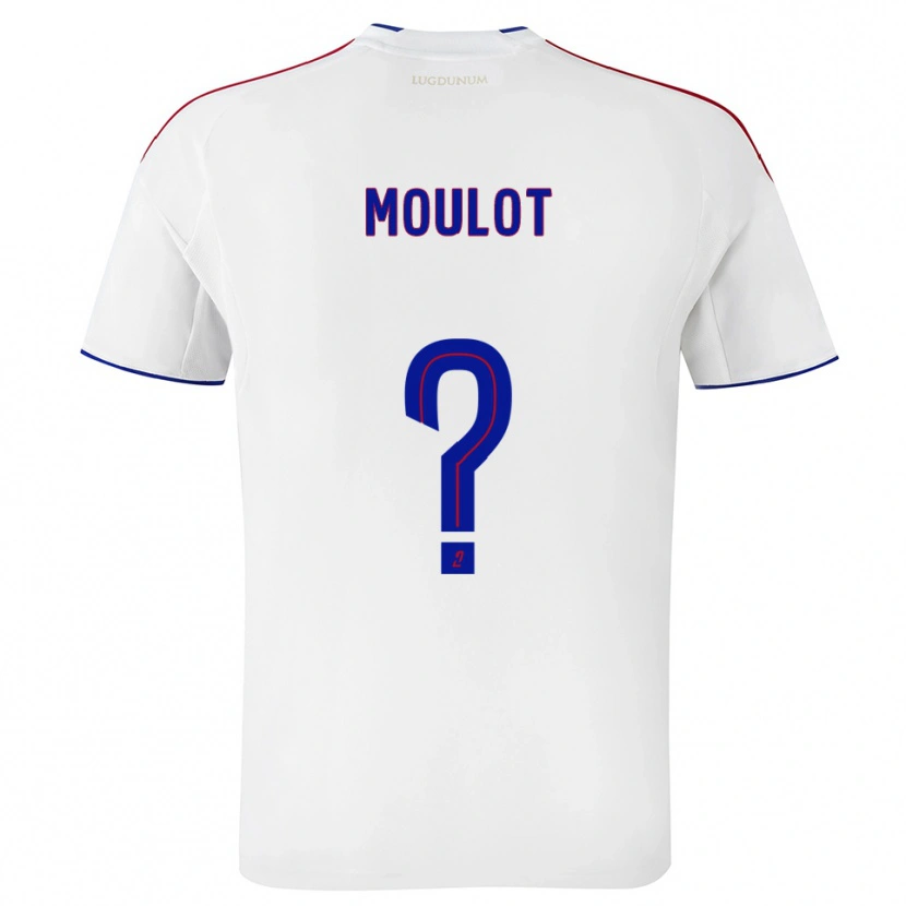 Danxen Herren Paul-Ianel Moulot #0 Weiß Rot Heimtrikot Trikot 2025/26 T-Shirt