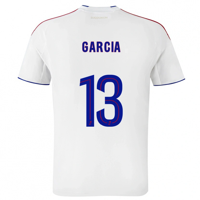 Danxen Herren Angel Garcia #13 Weiß Rot Heimtrikot Trikot 2025/26 T-Shirt