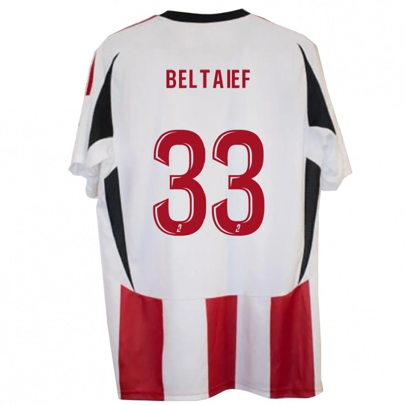 Danxen Herren Zyed Beltaief #33 Rot Blau Heimtrikot Trikot 2025/26 T-Shirt