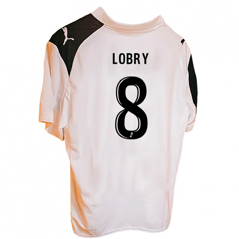 Danxen Herren Victor Lobry #8 Schwarz Weiß Heimtrikot Trikot 2025/26 T-Shirt