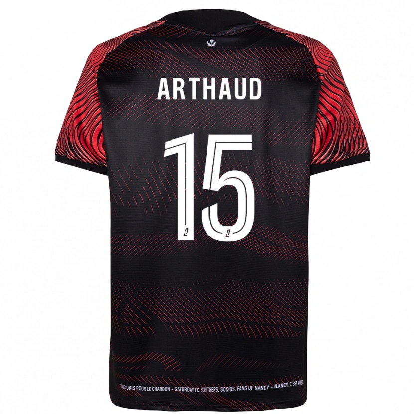 Danxen Herren Isaac Arthaud #15 Weiß Rot Heimtrikot Trikot 2025/26 T-Shirt