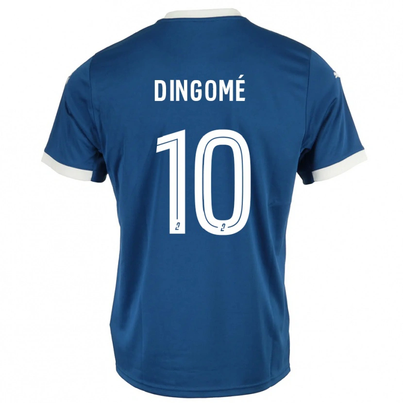 Danxen Herren Tristan Dingomé #10 Blau Weiß Heimtrikot Trikot 2025/26 T-Shirt