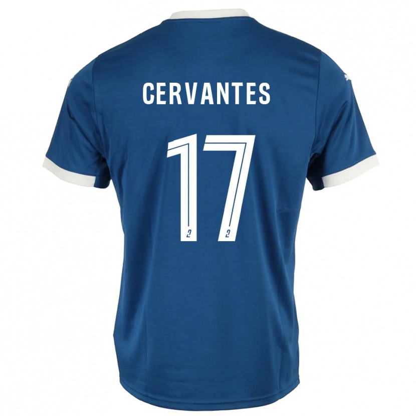 Danxen Herren Noa Cervantes #17 Blau Weiß Heimtrikot Trikot 2025/26 T-Shirt