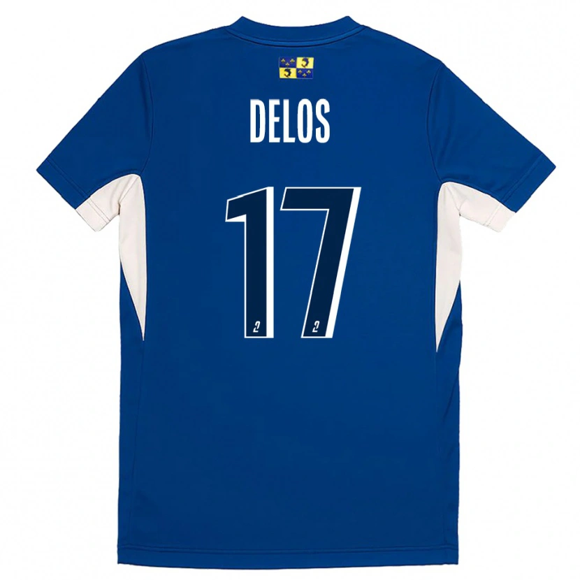 Danxen Herren Shaquil Delos #17 Blau Marine Heimtrikot Trikot 2025/26 T-Shirt