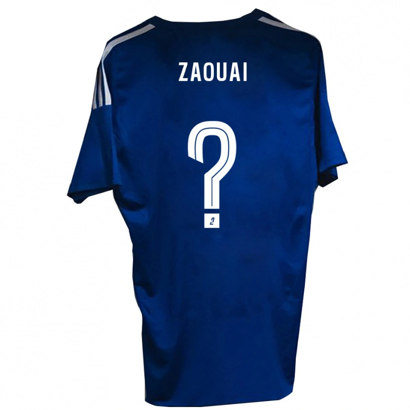 Danxen Herren Alexandre Zaouai #0 Blau Weiß Heimtrikot Trikot 2025/26 T-Shirt
