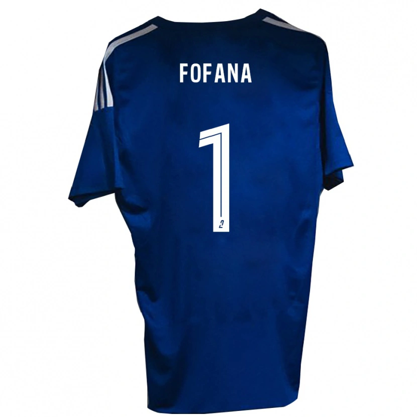 Danxen Herren Cheik Fofana #1 Blau Weiß Heimtrikot Trikot 2025/26 T-Shirt