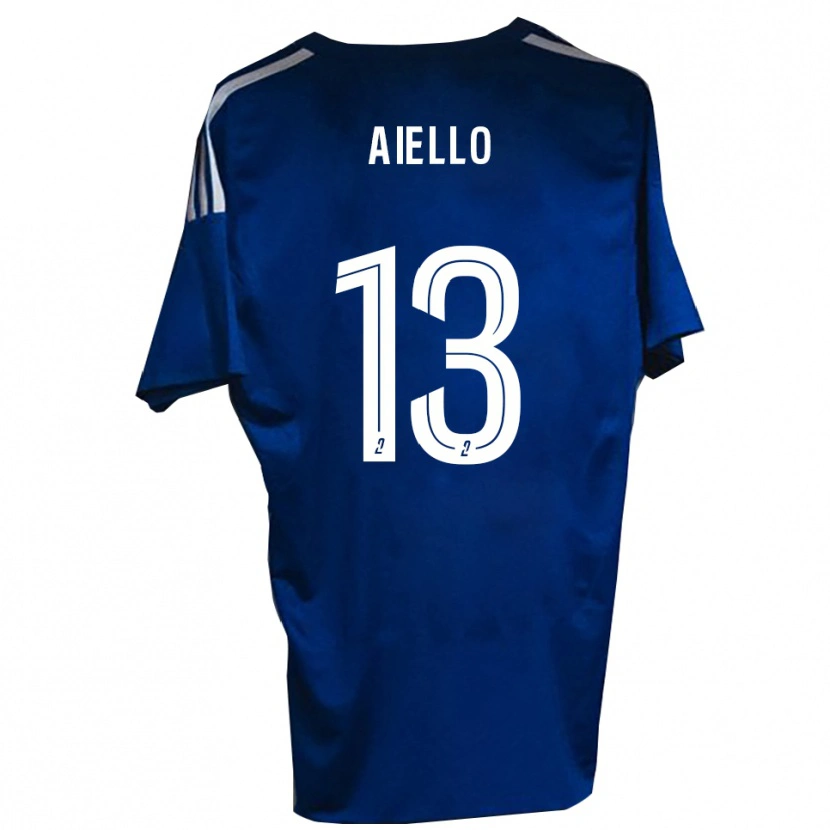 Danxen Herren Nicolas Aiello #13 Blau Weiß Heimtrikot Trikot 2025/26 T-Shirt