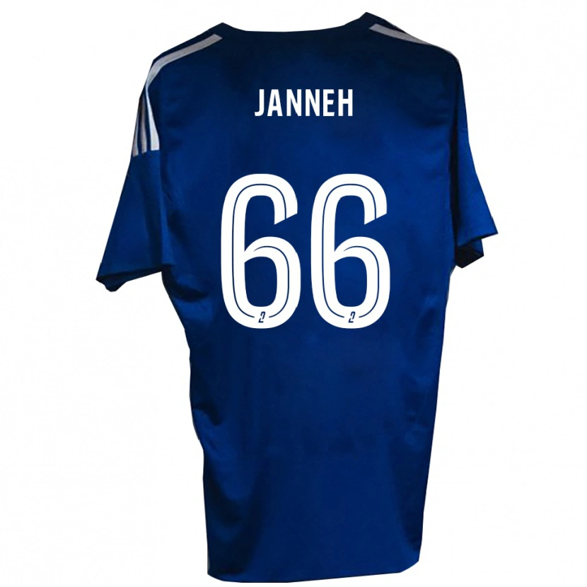 Danxen Herren Jocelyn Janneh #66 Blau Weiß Heimtrikot Trikot 2025/26 T-Shirt