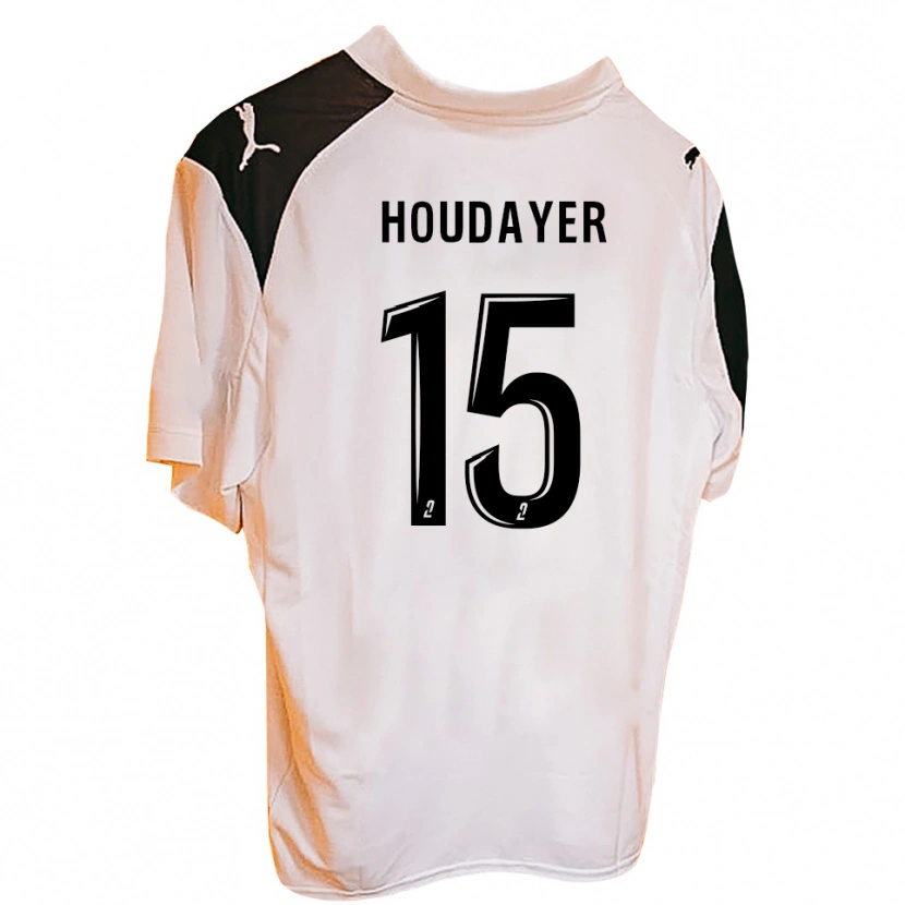 Danxen Herren Mathys Houdayer #15 Orange Schwarz Heimtrikot Trikot 2025/26 T-Shirt