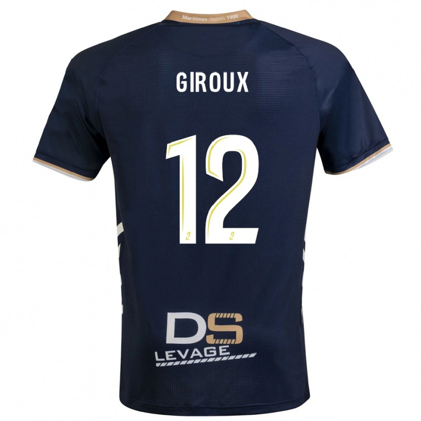 Danxen Herren Tom Giroux #12 Marine Gold Heimtrikot Trikot 2025/26 T-Shirt
