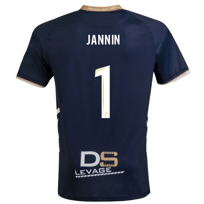 Danxen Herren Elouann Jannin #1 Marine Gold Heimtrikot Trikot 2025/26 T-Shirt