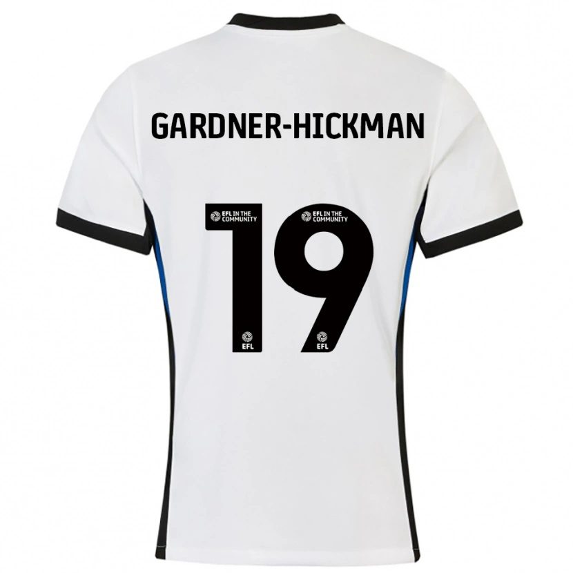 Danxen Herren Taylor Gardner-Hickman #19 Weiß Blau Auswärtstrikot Trikot 2025/26 T-Shirt