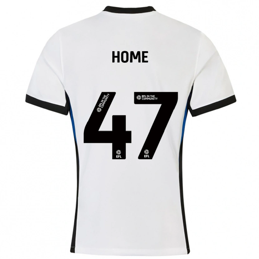 Danxen Herren Josh Home #47 Weiß Blau Auswärtstrikot Trikot 2025/26 T-Shirt
