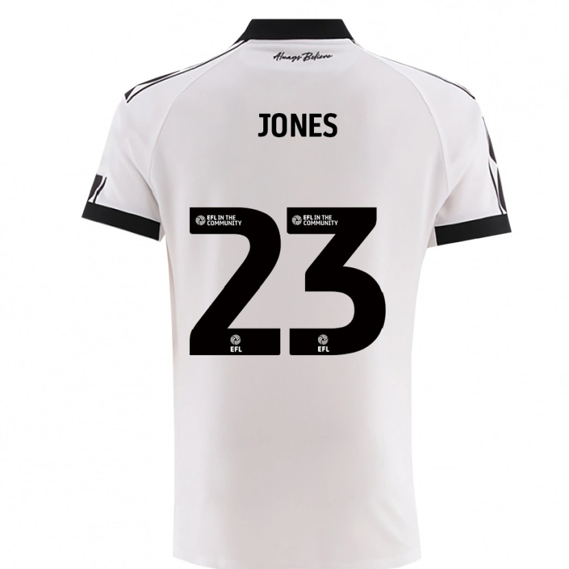 Danxen Herren Carrie Jones #23 Weiß Schwarz Auswärtstrikot Trikot 2025/26 T-Shirt