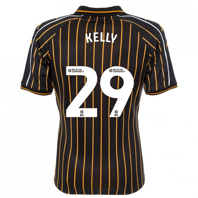 Danxen Herren Ace Kelly #29 Weiß Schwarz Auswärtstrikot Trikot 2025/26 T-Shirt