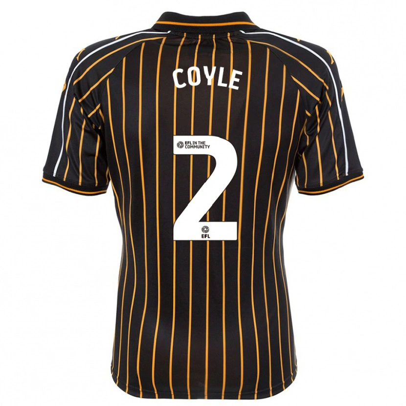 Danxen Herren Lewie Coyle #2 Weiß Schwarz Auswärtstrikot Trikot 2025/26 T-Shirt