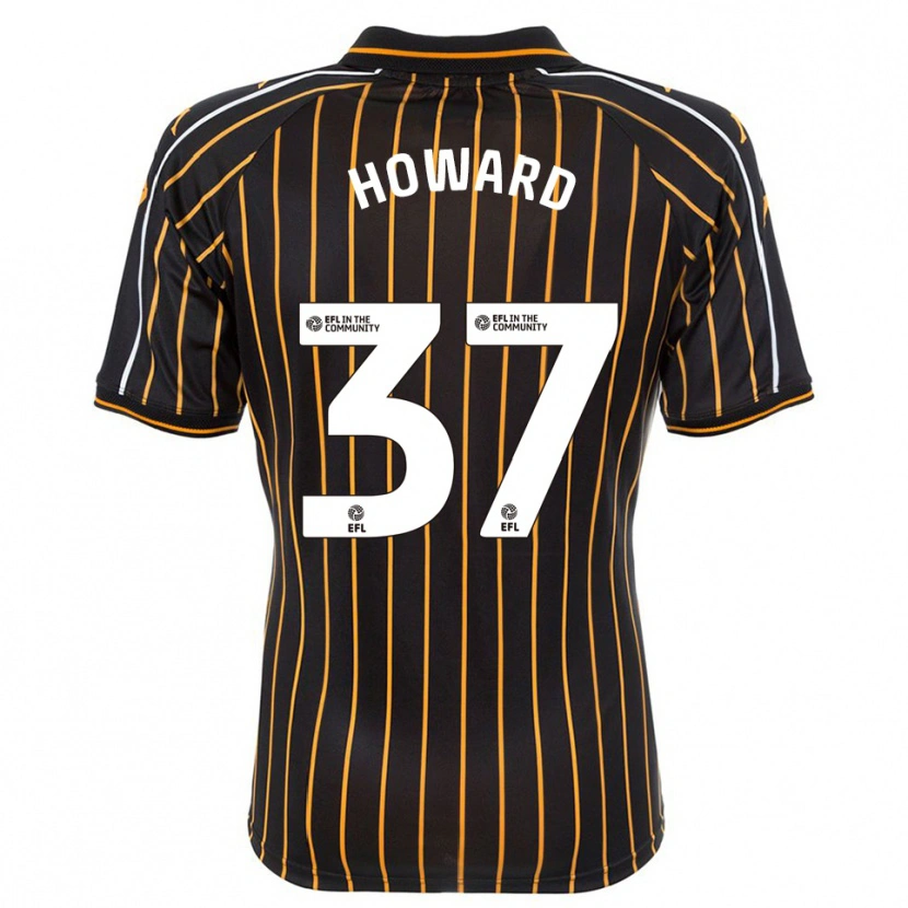 Danxen Herren Scarlet Howard #37 Weiß Schwarz Auswärtstrikot Trikot 2025/26 T-Shirt