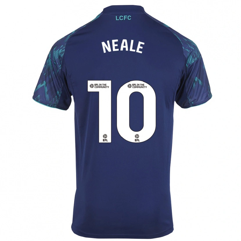 Danxen Herren Tommy Neale #10 Marinegrün Weiß Auswärtstrikot Trikot 2025/26 T-Shirt